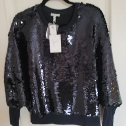 Joie Sequin Top Size S