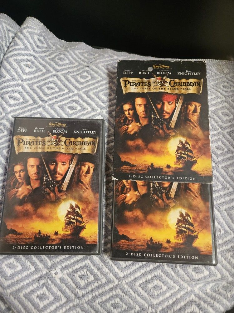 Pirates Of The Caribbean 2 DVD Movie Original Release