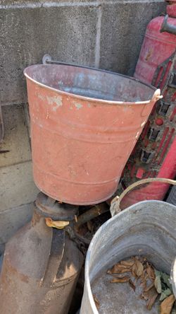 Antique bucket