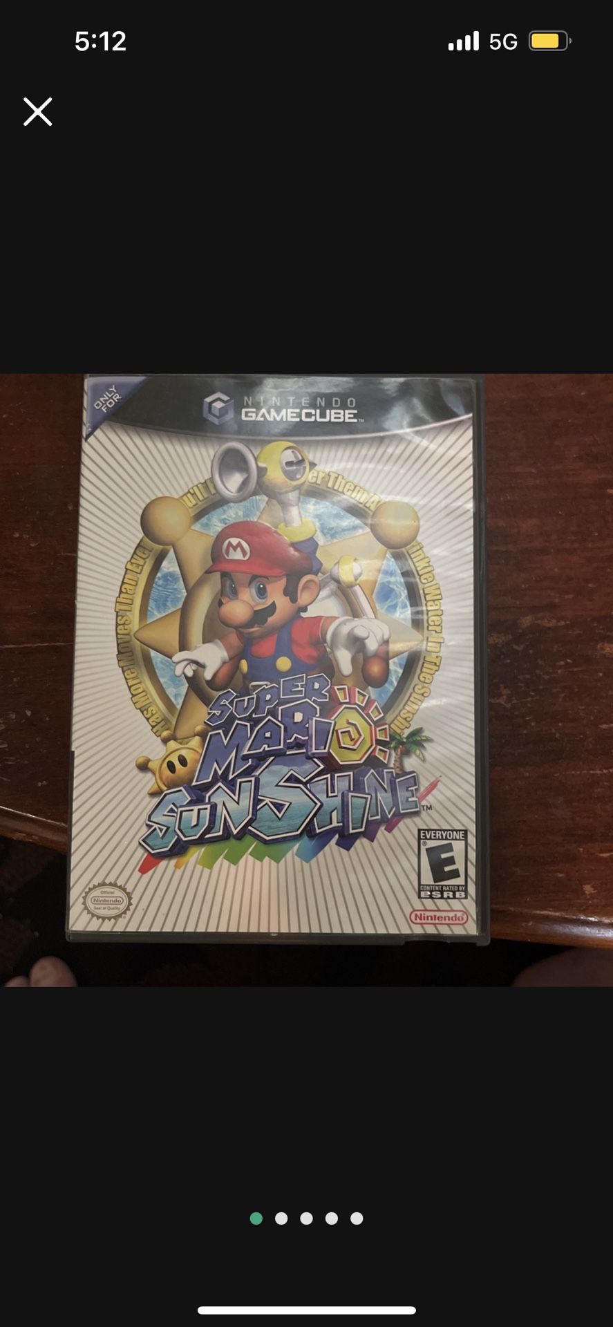 Super Mario Sunshine Nintendo GameCube