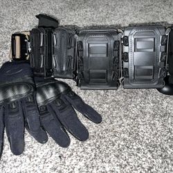 Oakley Gloves and Magazine Pouches 