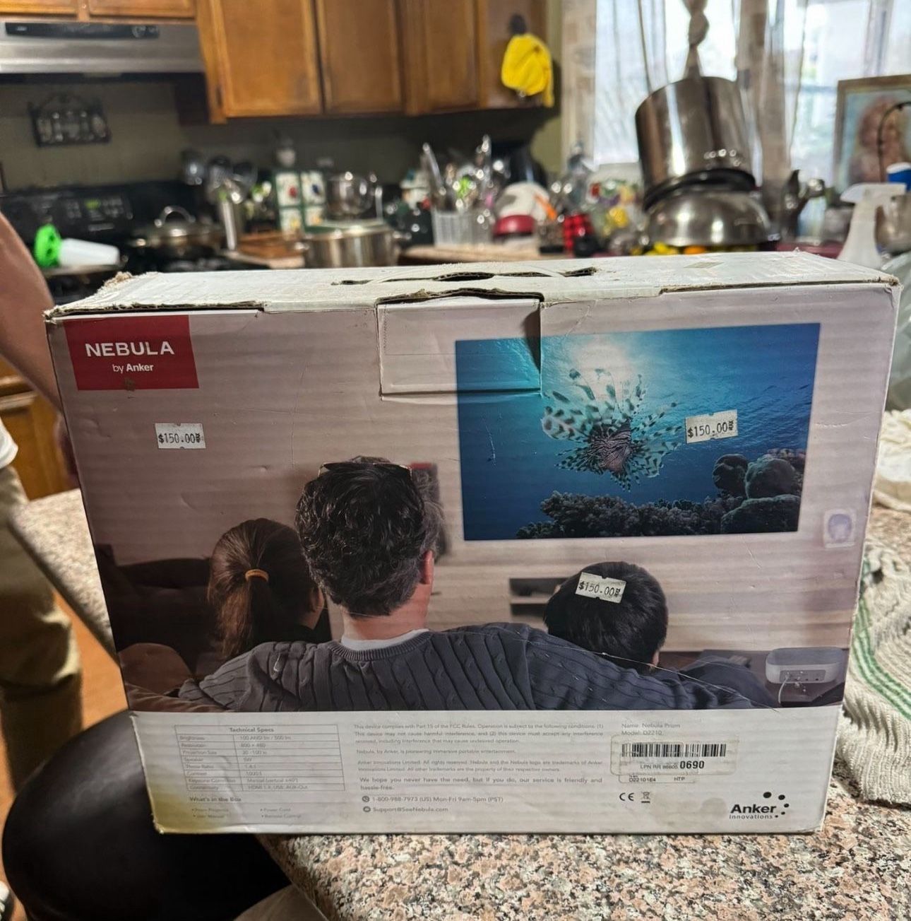 Anker Nebula Prizm II Full HD 1080p LED Multimedia Projector