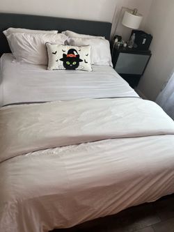 Queen Bedframe + memory foam mattress