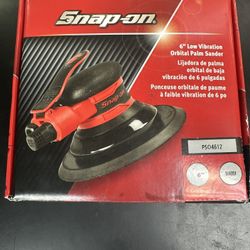 Snap-On 6” Low Vibration Orbital Palm Sander 