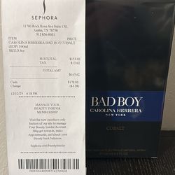 Carolina Herrera Badboy