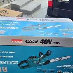 Makita 40v XGT Chainsaw 18 In Combo