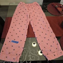 Pink PJ Bottoms Sleepwear 