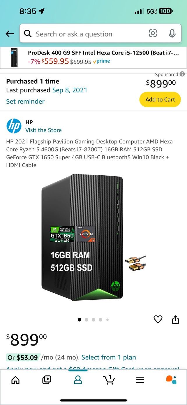 Gaming Pc Barely Used