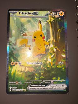 Pikachu ex 276/217 SIR — Ascended Heroes NM Pokemon Card for sale