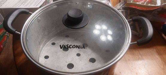 Vasconia Stainless Steel Stock Pot with Glass Lid