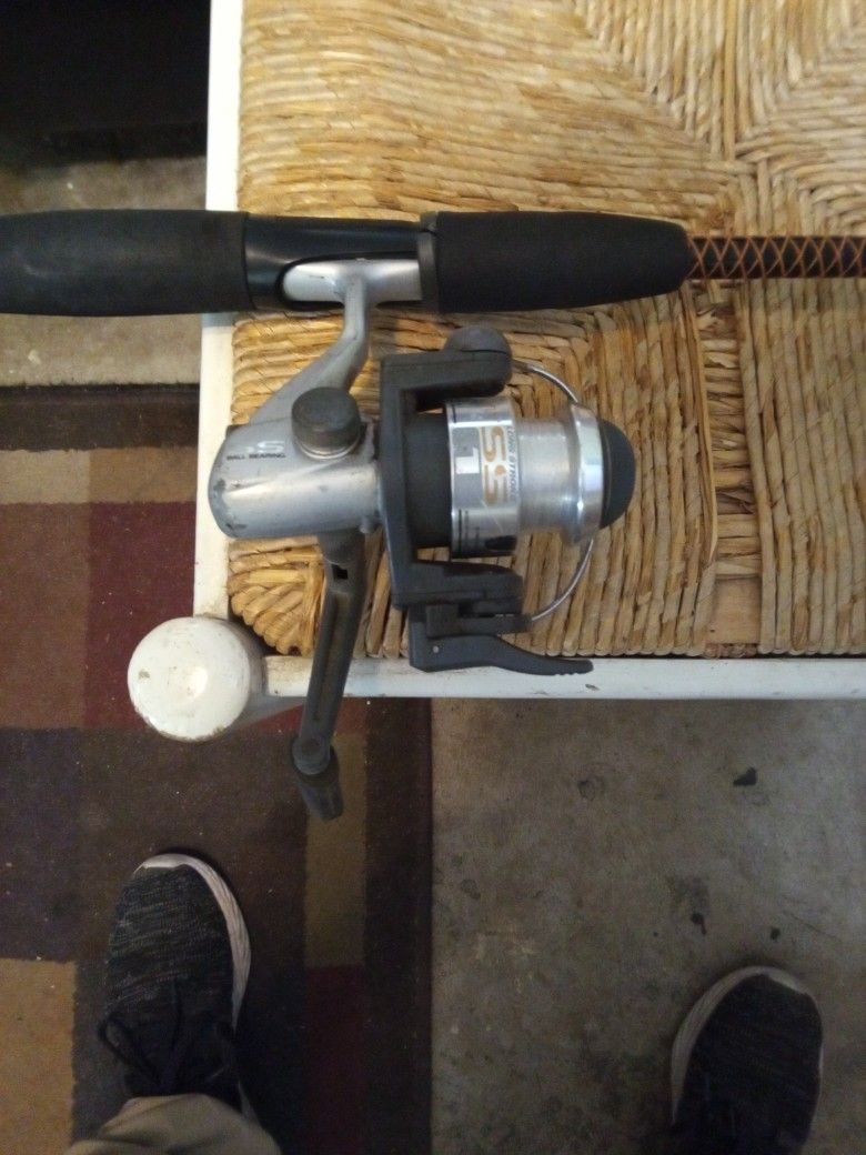 Fishing Rod's And 1 Reel