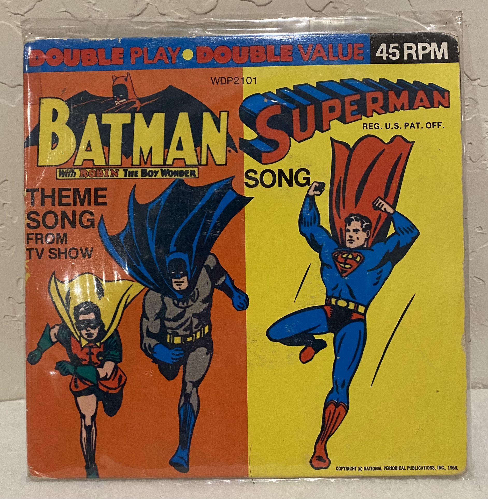 Batman Theme Song 45 Record