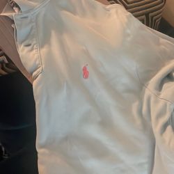 Polo Light Blue Shirt Large 
