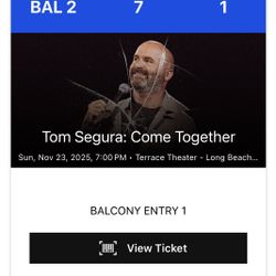 Tom Segura 11/23 