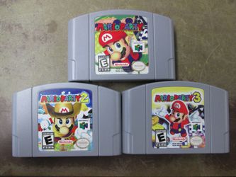 Mario Party 1, 2, & 3