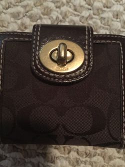 Coach wallet