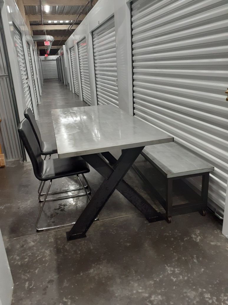 Metal Dining table