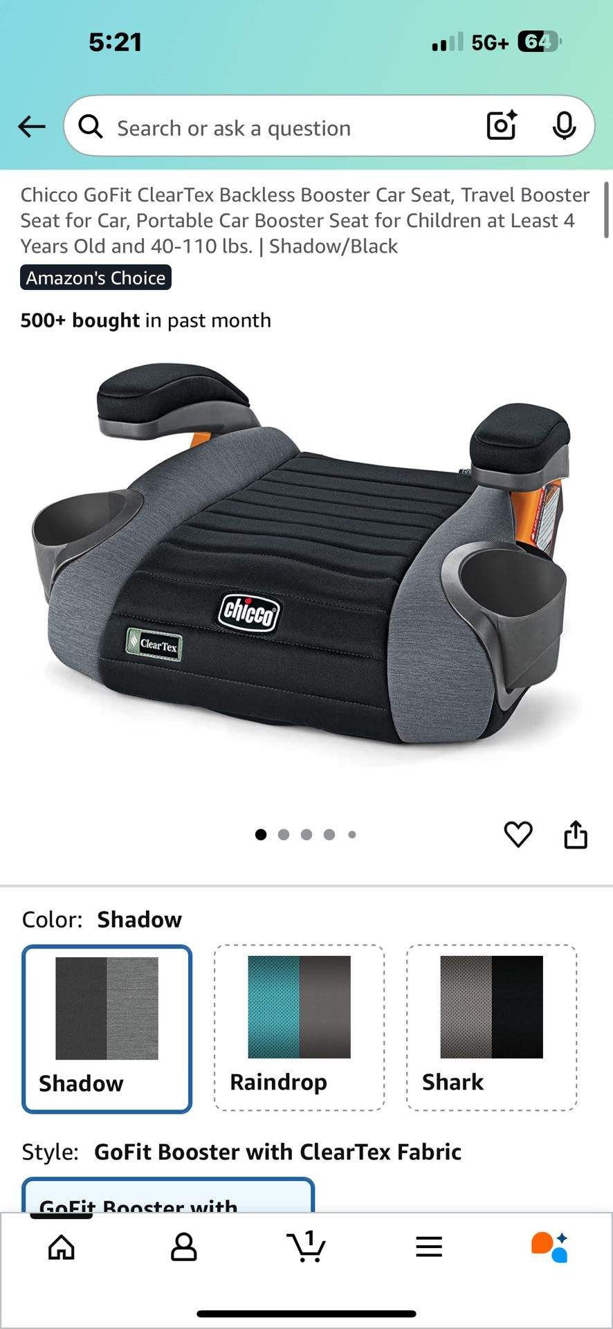 Booster Car Seat New $$35