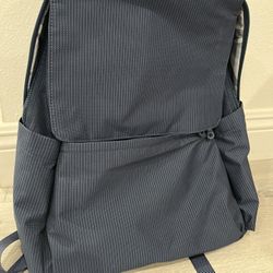 Used Couple Time Super Soft, Light Weight, Diaper Back Pack, With Lots Of Storage Pocket, For Small Items. Navy Backpack, Blue, 