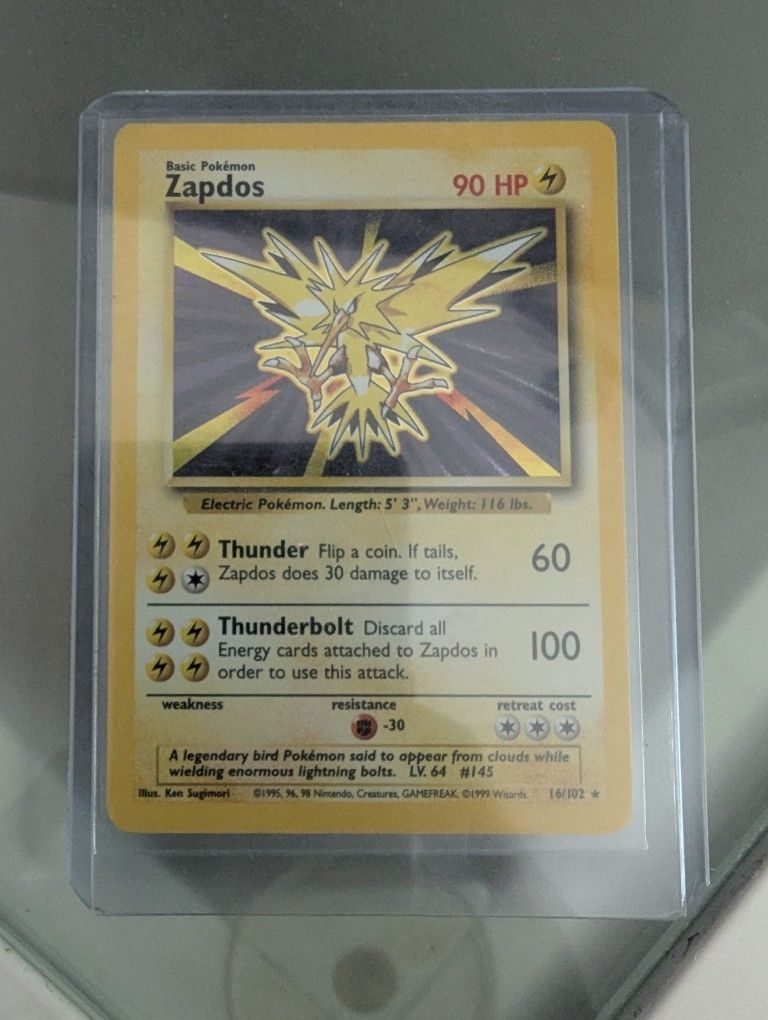 Zapdos 16/102 NM