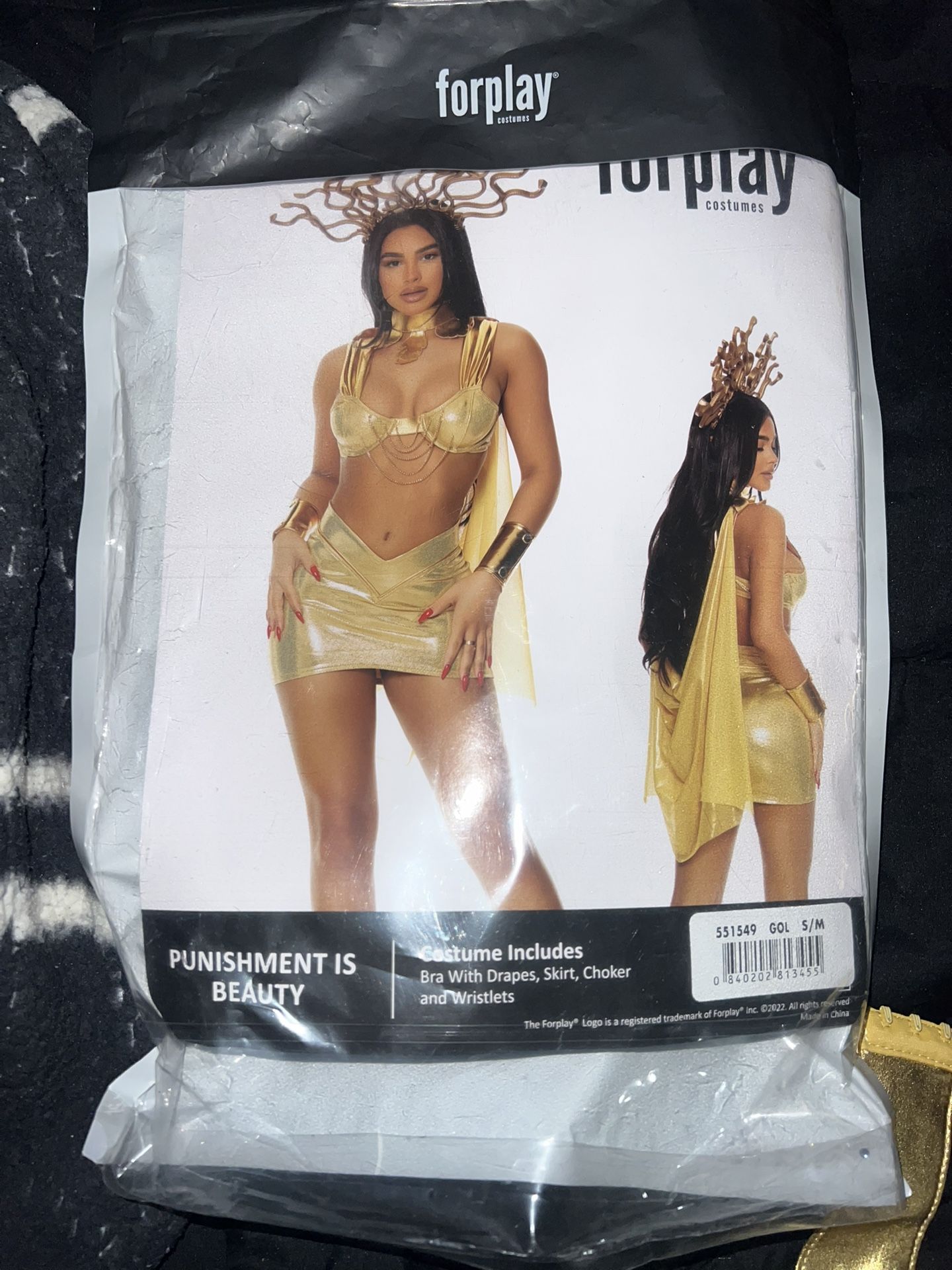 Forplay “Punishment is Beauty” Medusa Costume