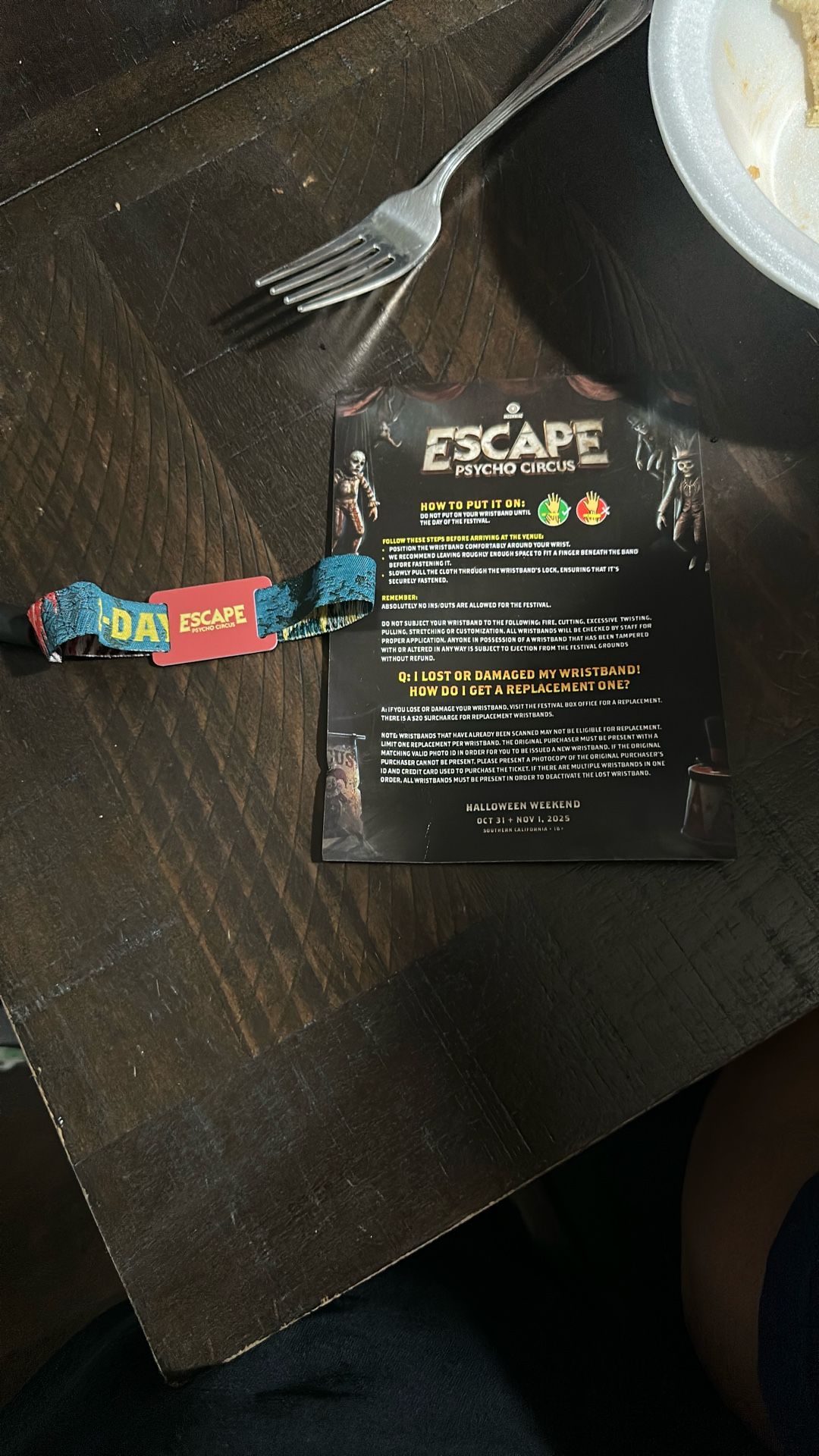 Escape 2-day GA ticket