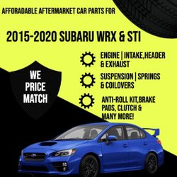 2015-2020 Subaru Wrx & STI Aftermarket Performance Parts