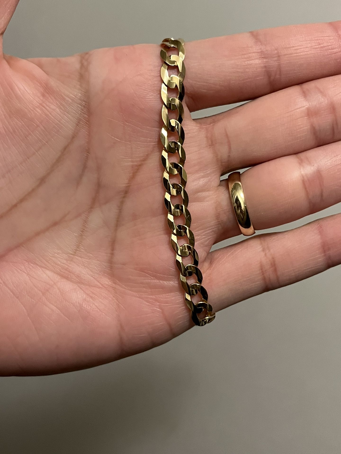 14k Solid Gold Bracelet