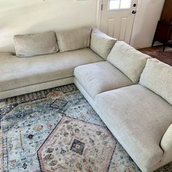 West Elm Haven Chaise Sectional Sofa