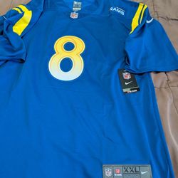 Rams #8 Verse jersey XXL & XXXL Nike New