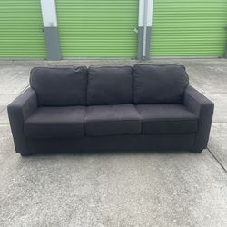 Free Delivery- Black Couch Sofa