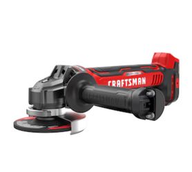CRAFTSMAN V20 RP 4.5-in 20-volt max Paddle Switch Brushless Cordless Angle grinder
