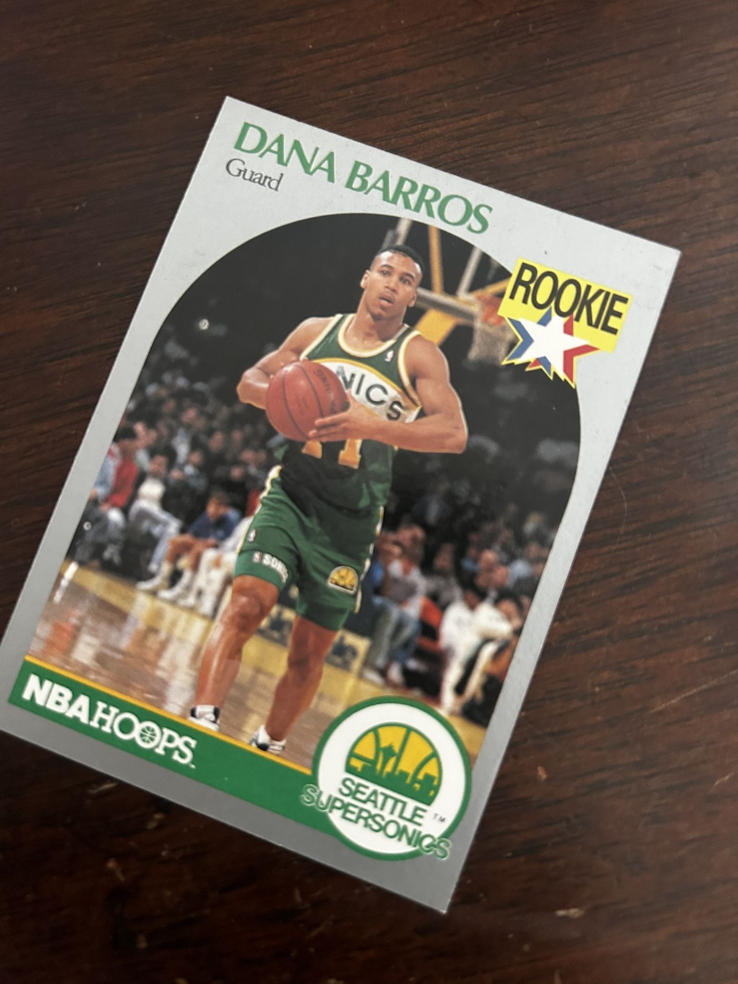 Dana Barros Rookie Card
