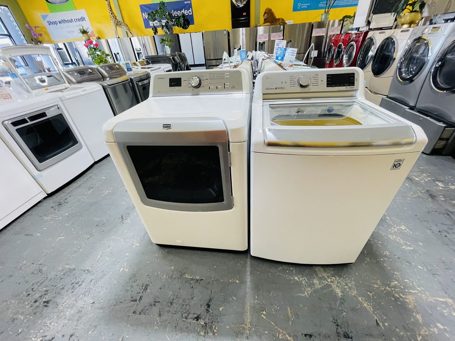 Washer And Dryer