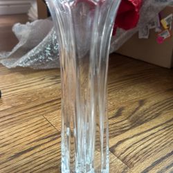 Vintage Mikasa MCM Icicles Bud Vase 8 1/2" tall GERMANY