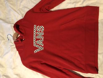 Red Vans Hoodie Small