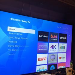 Hitachi Roku 4k Tv 65" 
