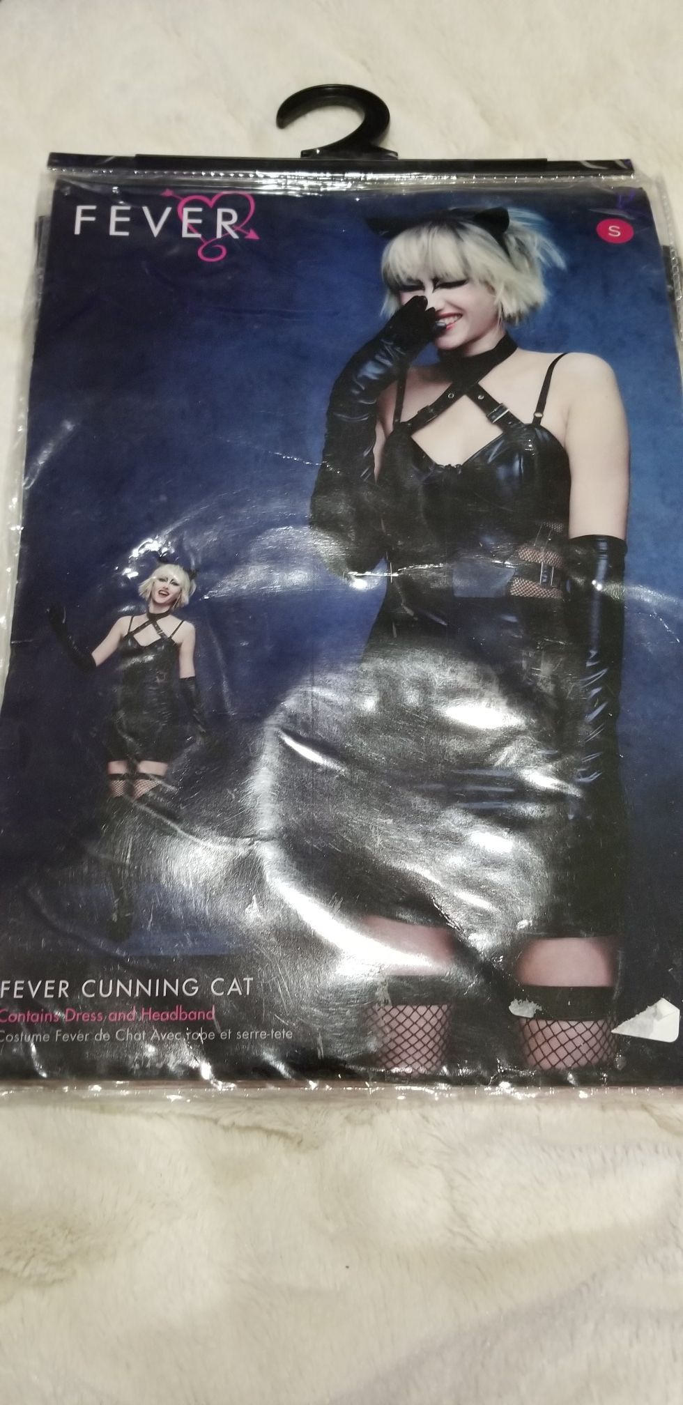 Adult small cunning cat costume