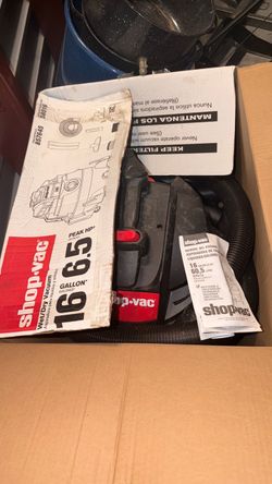 Shop-Vac 16 Gallon 6.5 Peak HP Wet/Dry Vacuum