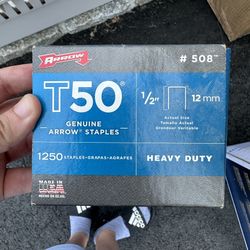 Arrow T50 Heavy Duty Staples