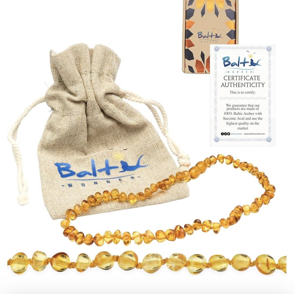 Amber Teething Necklace
