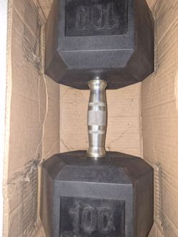 "CAP RUBBER HEX DUMBELLS "