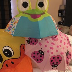 3 Kids Umbrellas