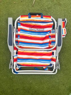Tommy Bahama Backpack chair with pillow