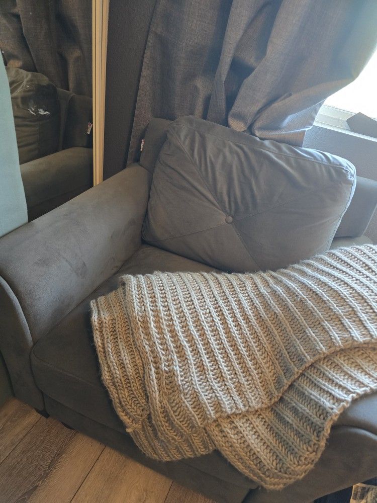 Dark Gray Chair