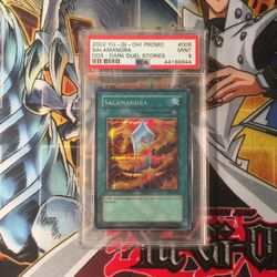 Yugioh Psa 9 Salamandra Dds 