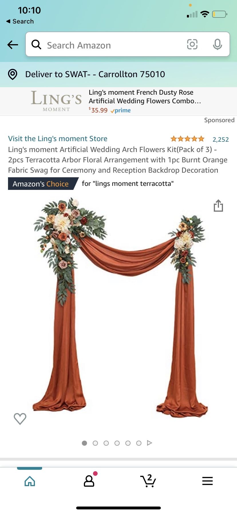 Wedding Arch decor - 3 Piece Kit