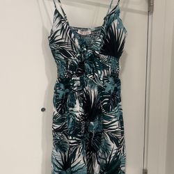 New Garage Brand  tropical Dress Small 