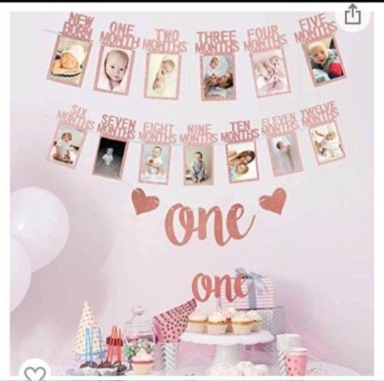 Birthday Milestone Banner Decorations