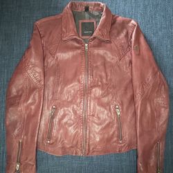 Genuine Leather Moto Jacket